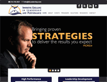 Tablet Screenshot of ieleadership.com